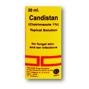 CANDISTAN 1% TOPICAL SOLUTION ( CLOTRIMAZOLE ) 20 ML